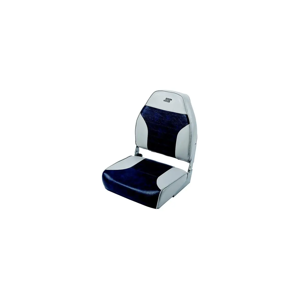 Wise Seats 8Wd588pls-660 Wise Mid Back Fishing Seat, Grey/Navy 1