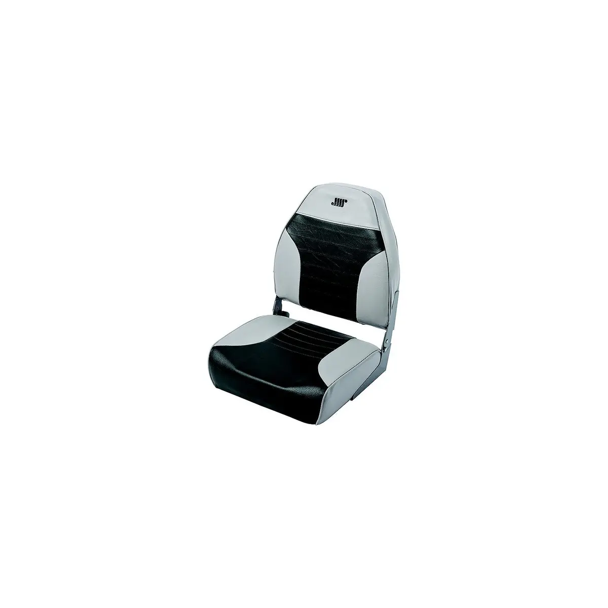 Wise Seats 8Wd588pls-664 Wise Mid Back Fishing Seat, Gray/Charcoal 1