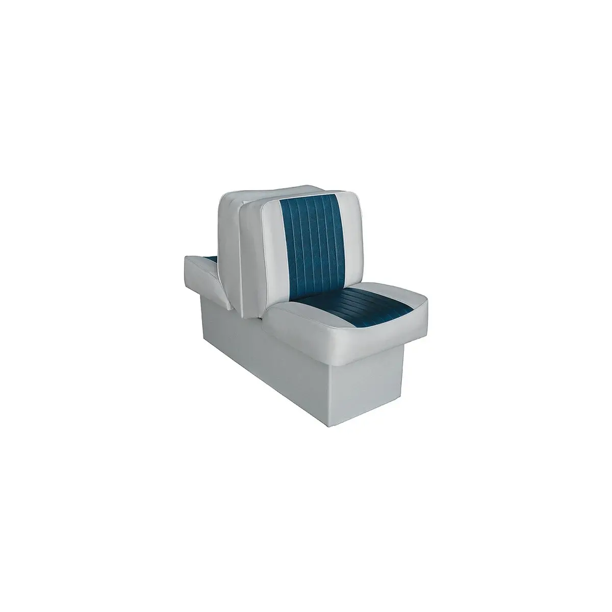 Wise Seats 8Wd707p-1-660 Deluxe Lounge, Gray/Navy 1