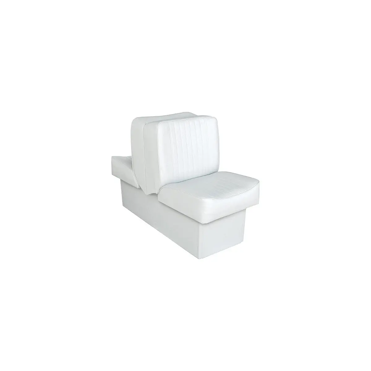 Wise Seats 8Wd707p-1-710 Deluxe Lounge, White 1