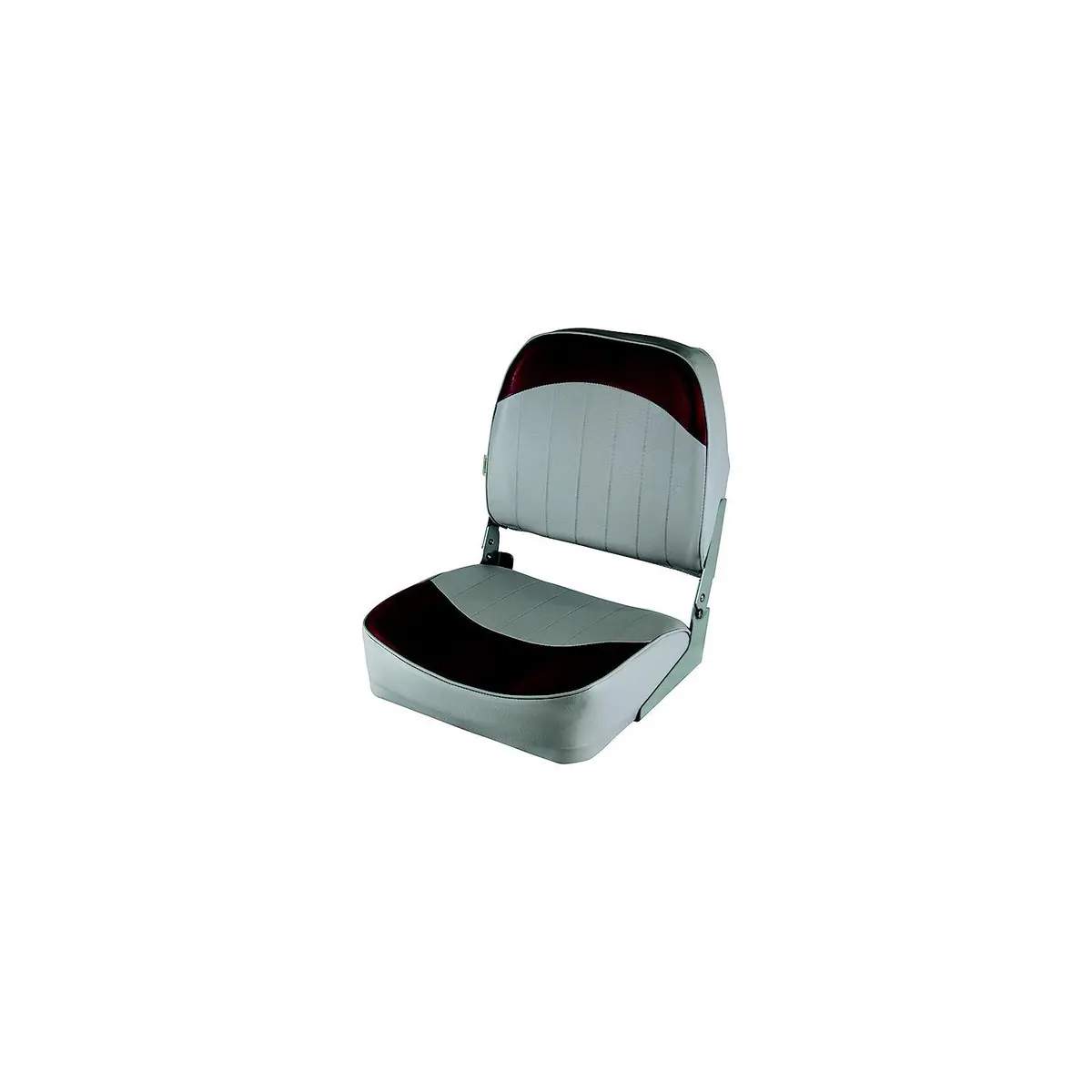 Wise Seats 8Wd734pls-661 Wise Economy Fold Down Fishing Seat, Grey/Red 2