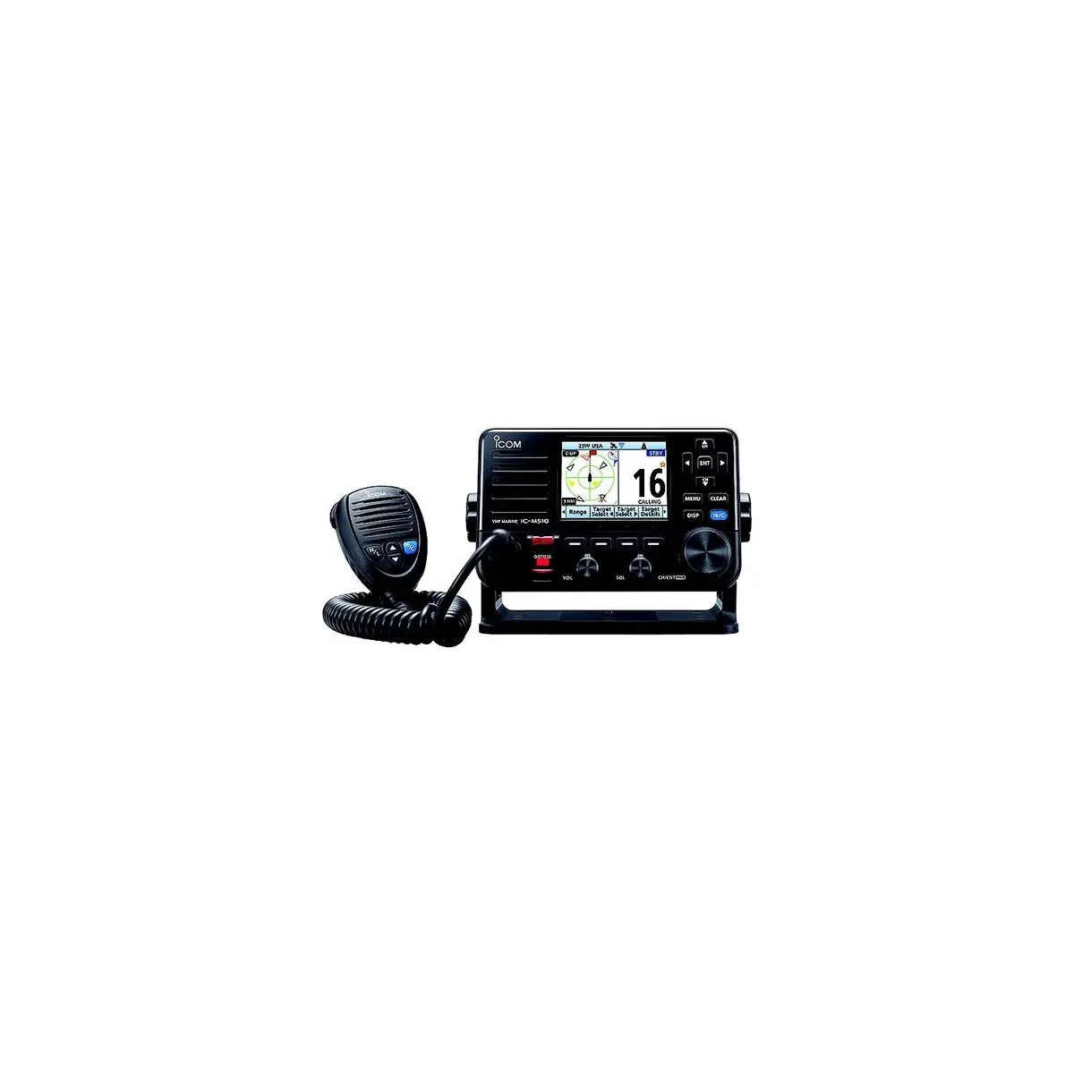 Icom M510 Evo 41 Icom Usa Class-D Dsc Vhf With Smart Device Control 1