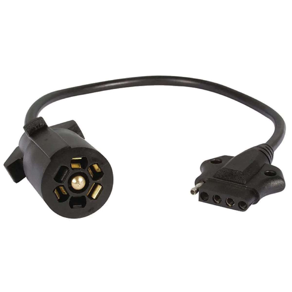 Seachoice A57whsc 52981 7-Way Round To 5-Way Flat Adapter With Lead 1