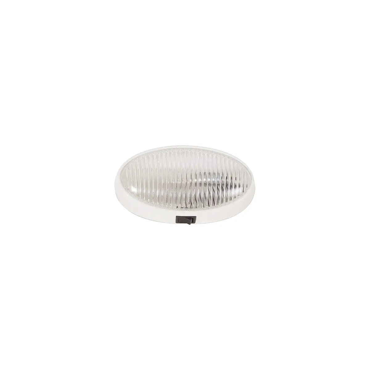 Optronics Rvpl7cp Oval Porch/ Utility Lights, White W/Switch 1
