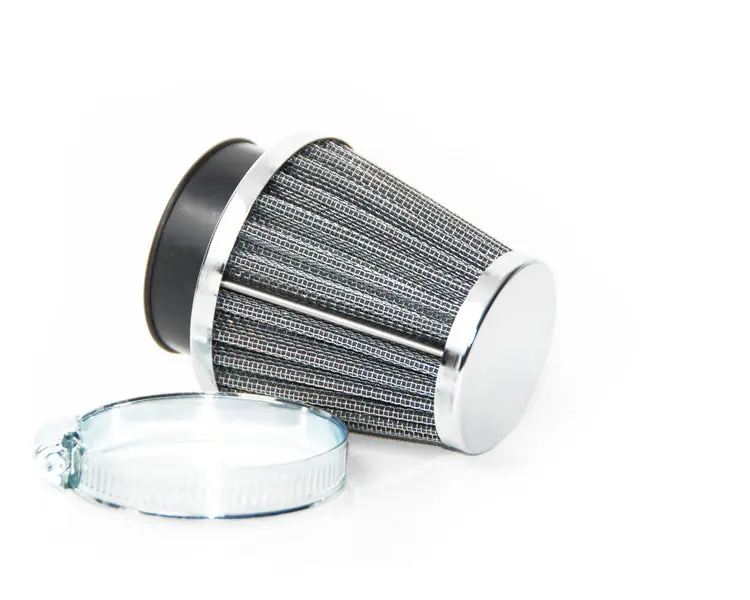 K&N Style Cone Filter - Chrome End Cap - 46Mm 1
