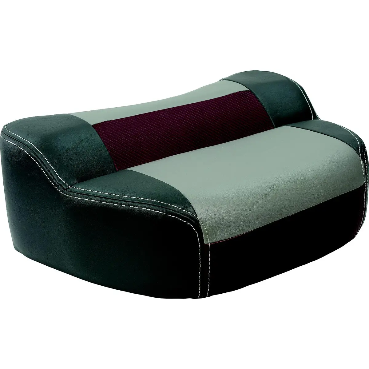 Springfield 1040235-02 Marine Pro Casting Seat, Med-Gray/Light Gray/Burgundy 1
