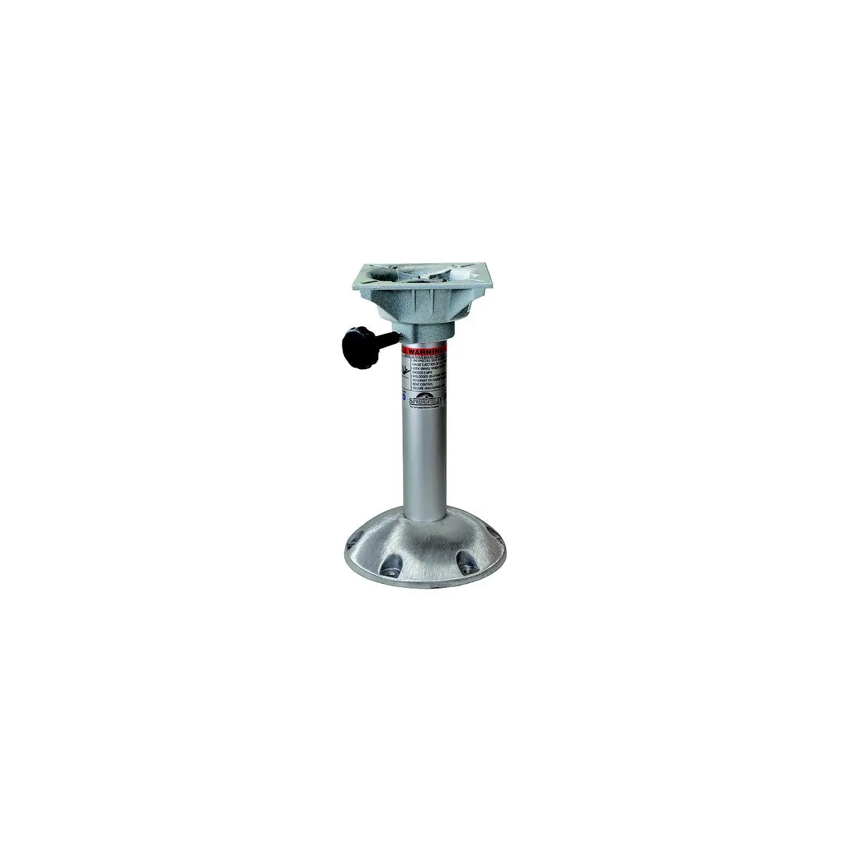 Springfield 1250315 Explorer Pedestal, 2-3/8" Fixed Height Package, 15", Includes Pedestal, Base, Non-Locking Swivel 1