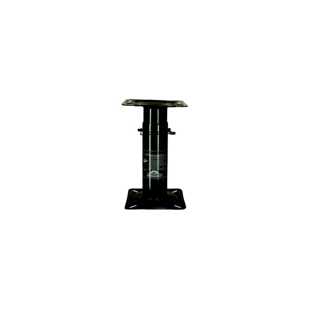 Springfield 1561107 Economy Adjustable 12" To 18" Pedestal, E-Coat Finish 1