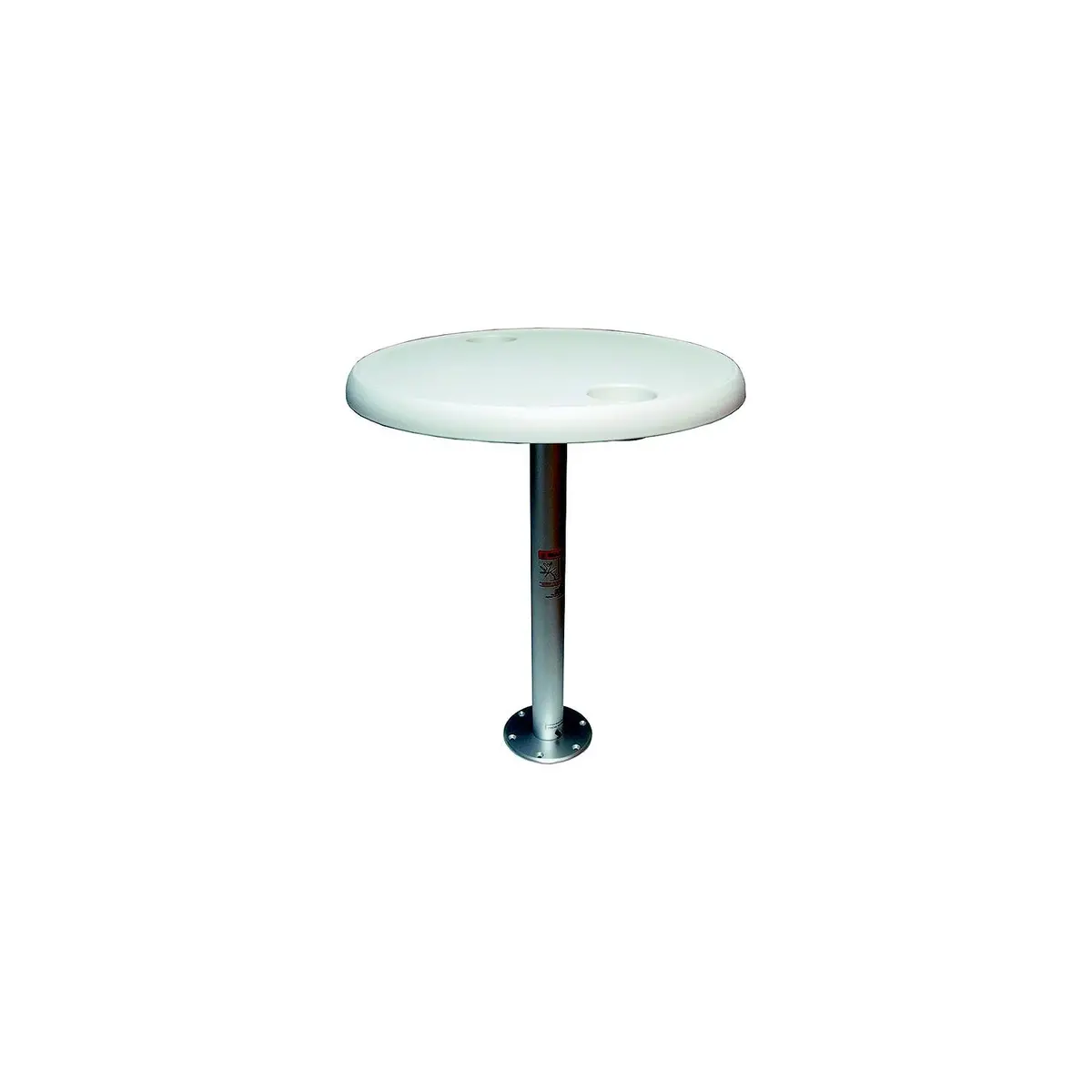 Springfield 1690202 Dock Edge Stowable Table Package, Round Tabletop 1