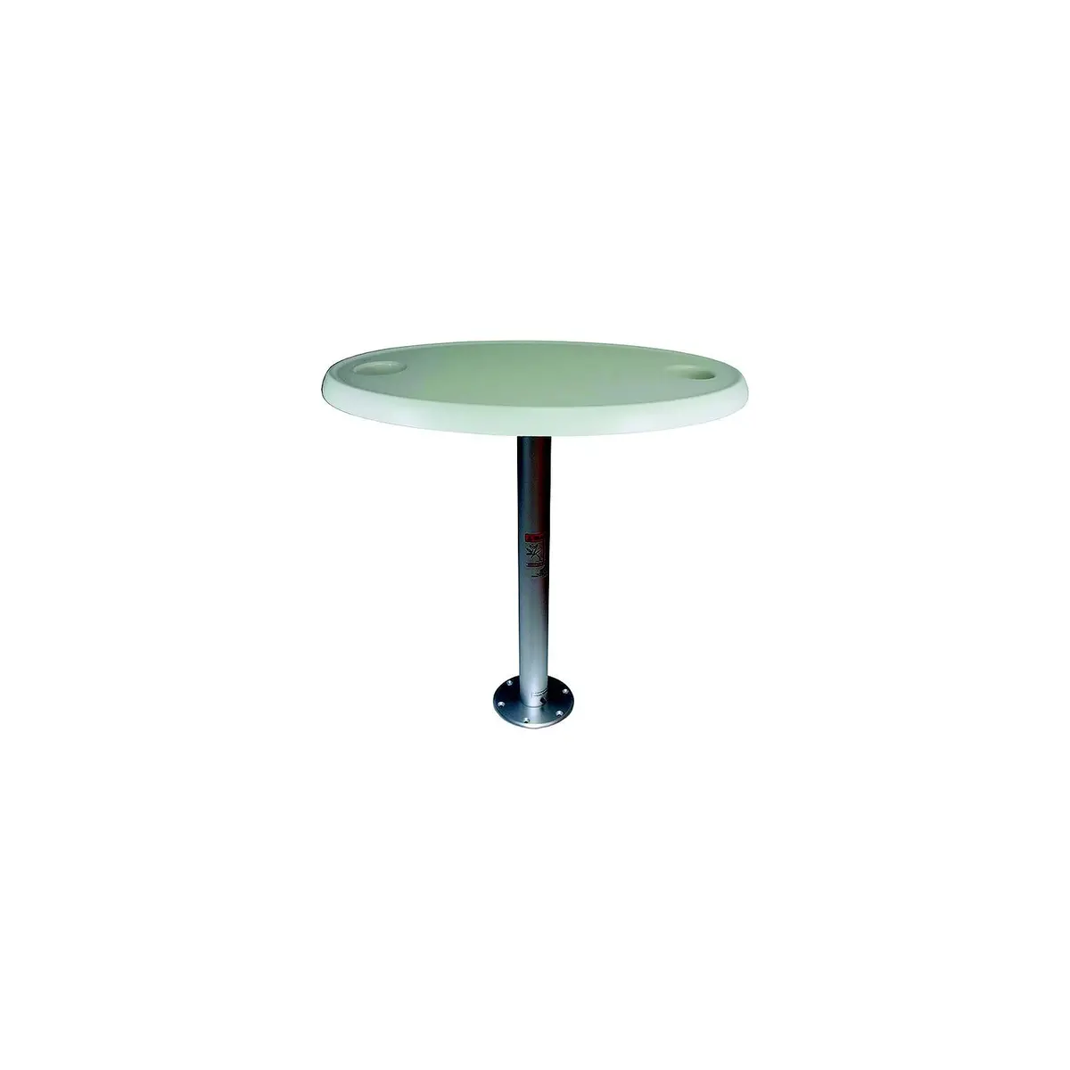 Springfield 1690206 Dock Edge Stowable Table Package, Oval Tabletop 1