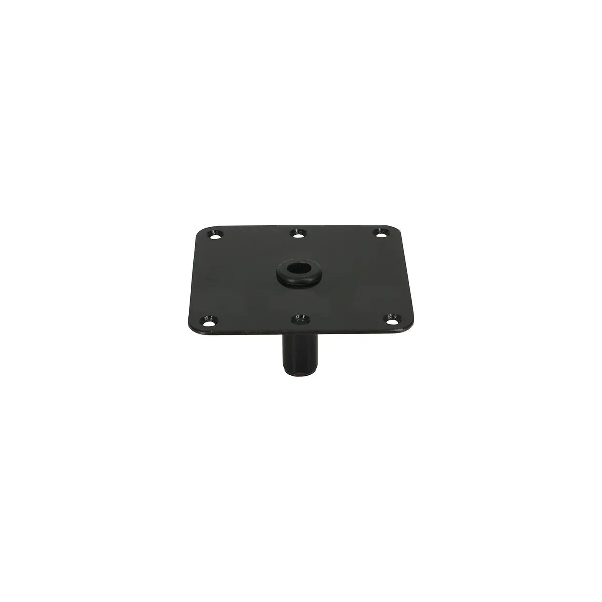 Springfield 3630020 King-Pin 7" X 7" Threaded Square Steel Base, E-Coat Finish 1