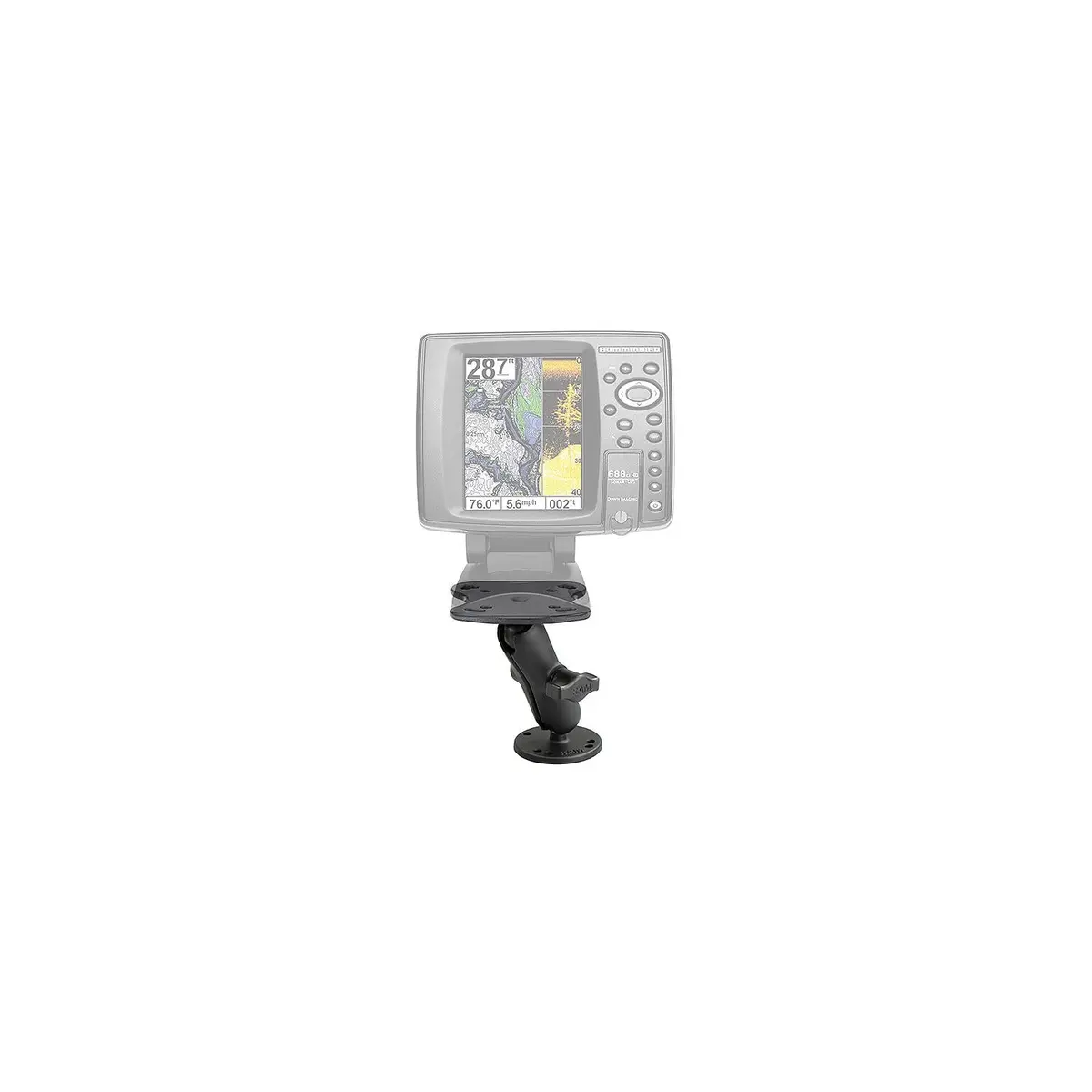 Ram Mounting Systems Ram-B-107U Ram Ball Mount For Select Humminbird & Lowrance, 1" 1