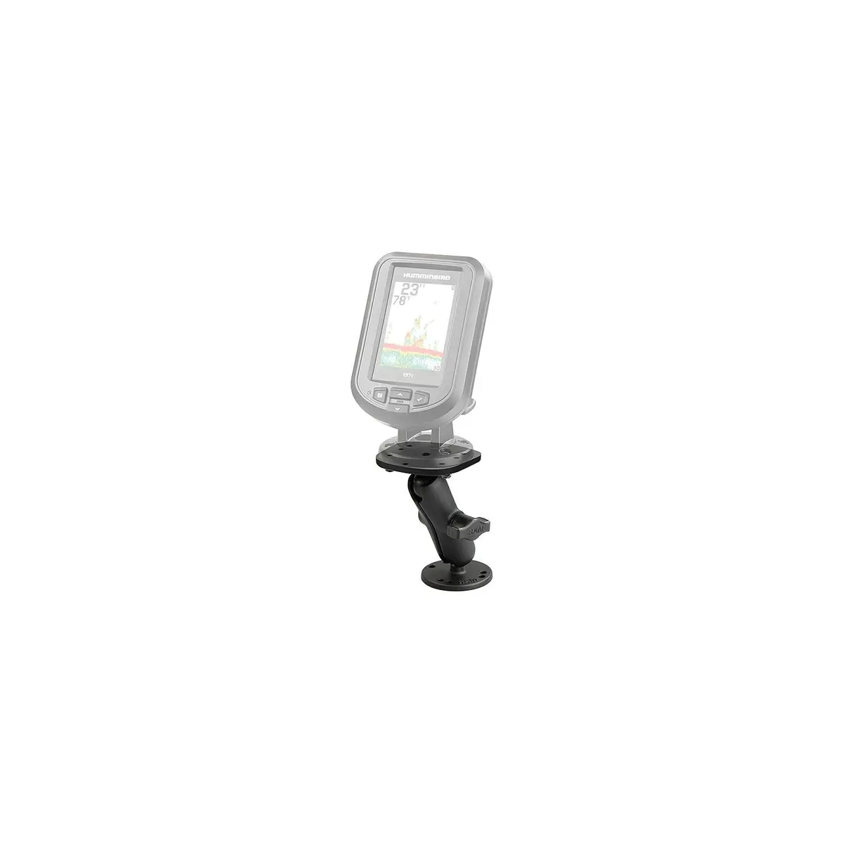 Ram Mounting Systems Ram-B-107-1 Ram Ball Mount For Select Humminbird, Eagle & Lowrance, 1" 1