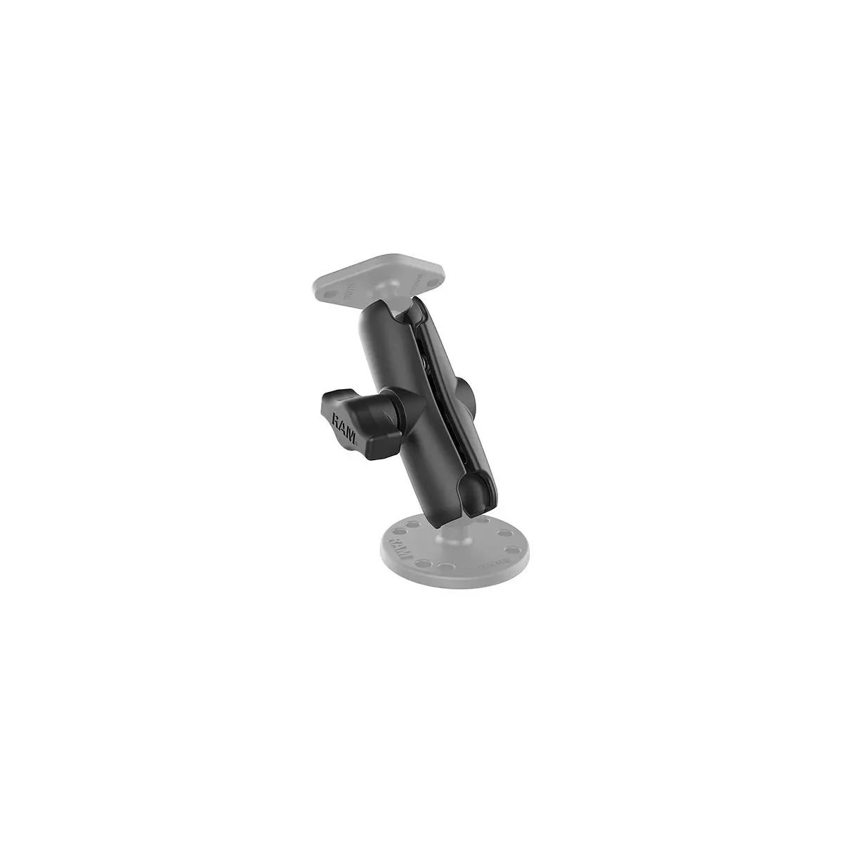 Ram Mounting Systems Ram-B-201 Ram Double Socket Arm For 1" Ball 1