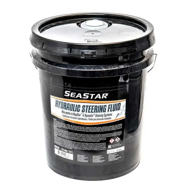 Seastar Ha5458h Hydraulic Fluid, 5-Gallon Pail 2