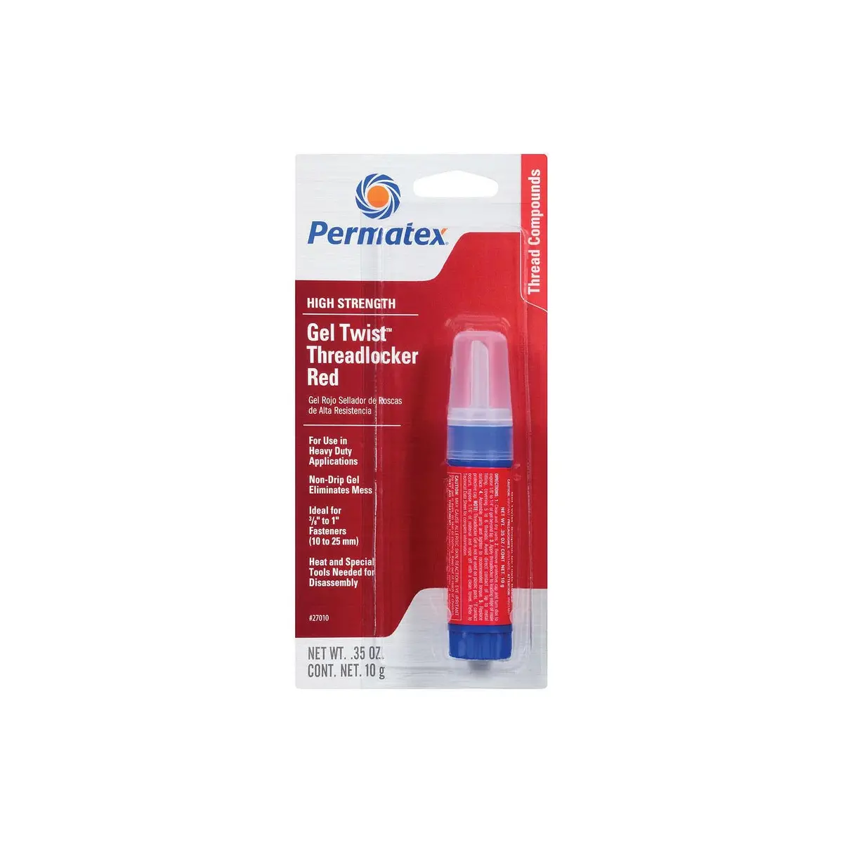 Permatex 27010 Gel Twist High-Strength 1