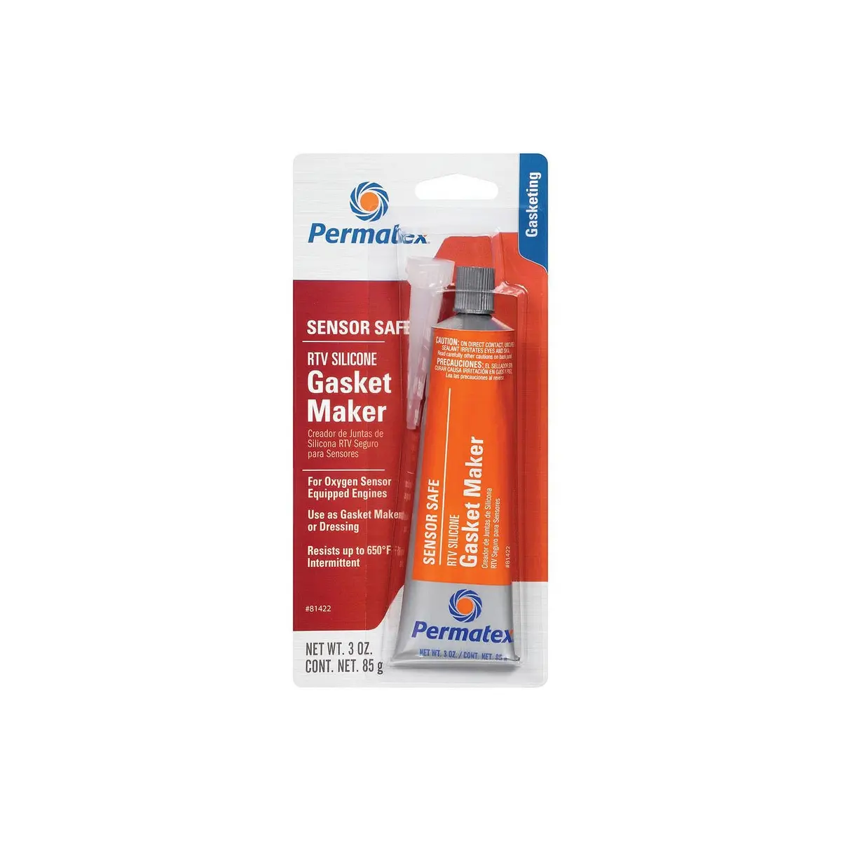 Permatex 81422 Red High Temp Rtv Silicone Gasket Maker 1