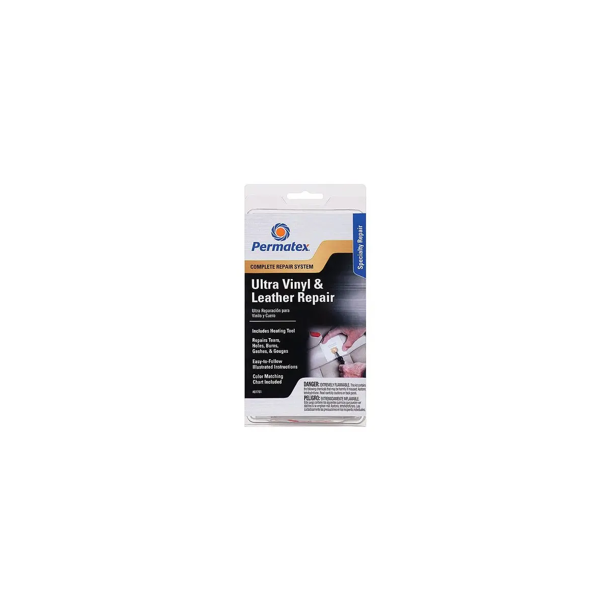 Permatex 81781 Pro Style Vinyl & Leather Repair Kit 1