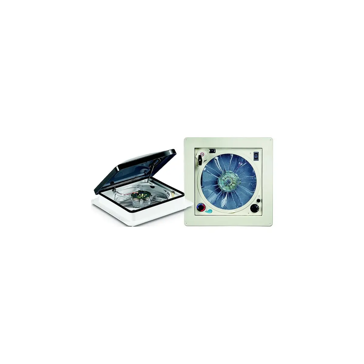 Fan-Tastic Vent 9108870059 803350, Polar White Garnish W/Smoke Dome 1