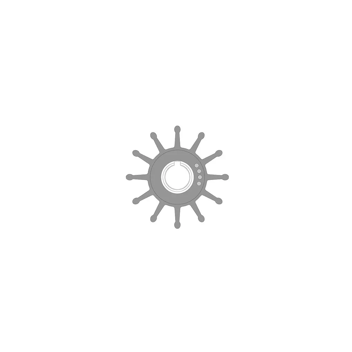 Johnson Pump 09-704Bt-1 Impeller Replacement Kits, 17000K 1