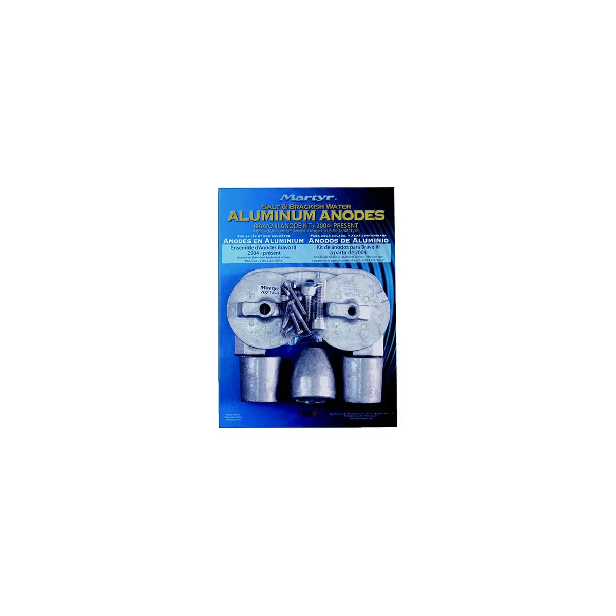 Martyr Cmbravo3kitm Iii Anode Kit Magnesium 1