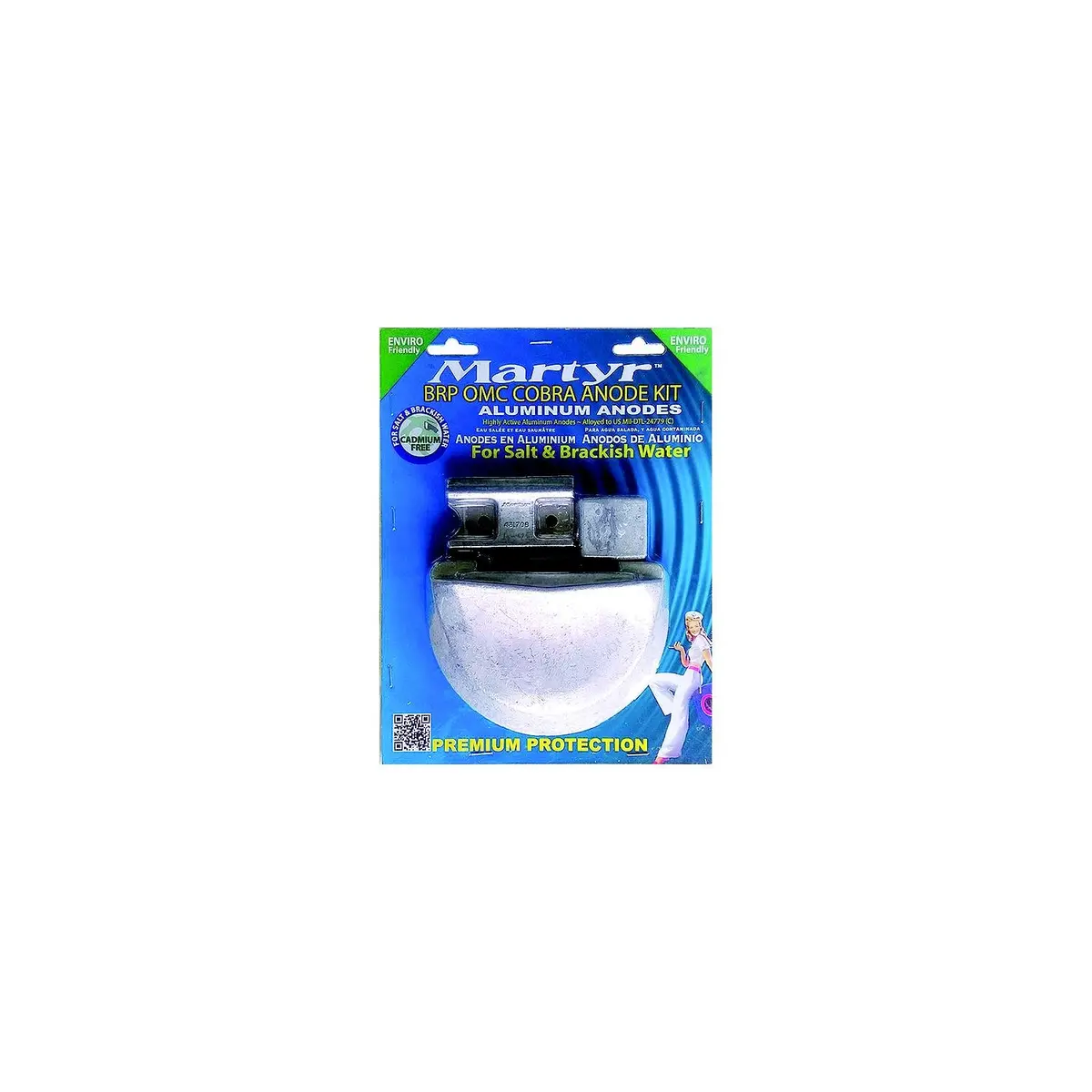 Martyr Cmcobrakita Brp Omc Anode Kit, Aluminum 1