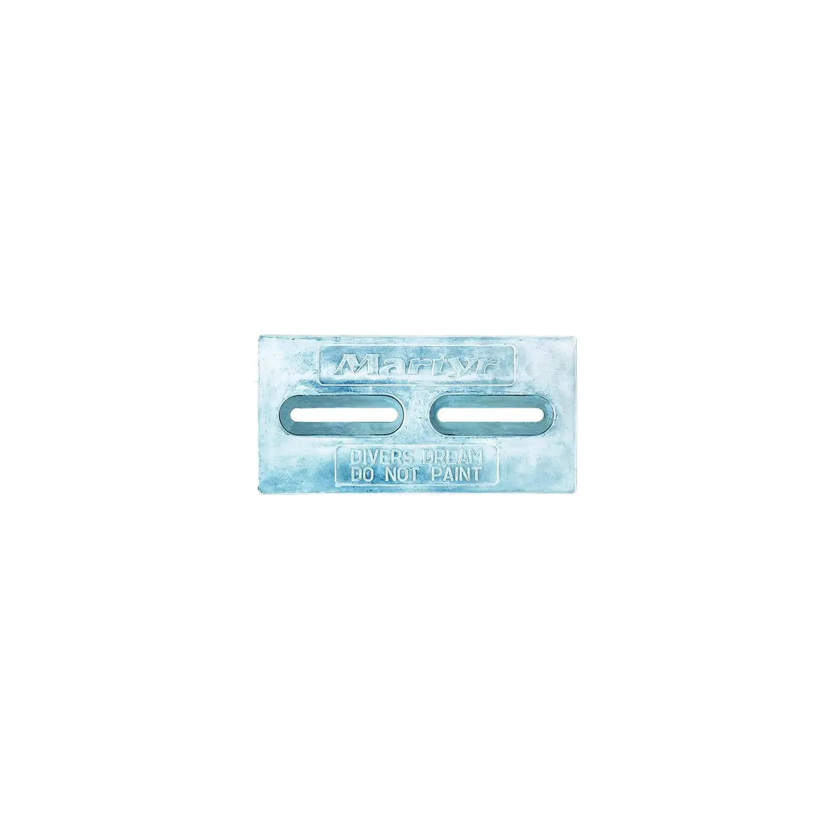 Martyr Cmdiverm Hull Anode 1/2" X 6" X 12", Magnesium 1