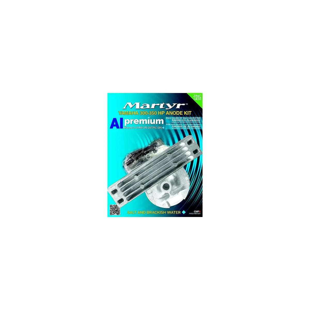 Martyr Cmy300350kita Yamaha Anode Kits Aluminum 1