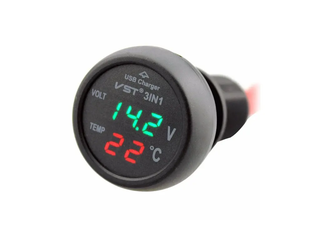 3 In 1 12V Charger With Display 1