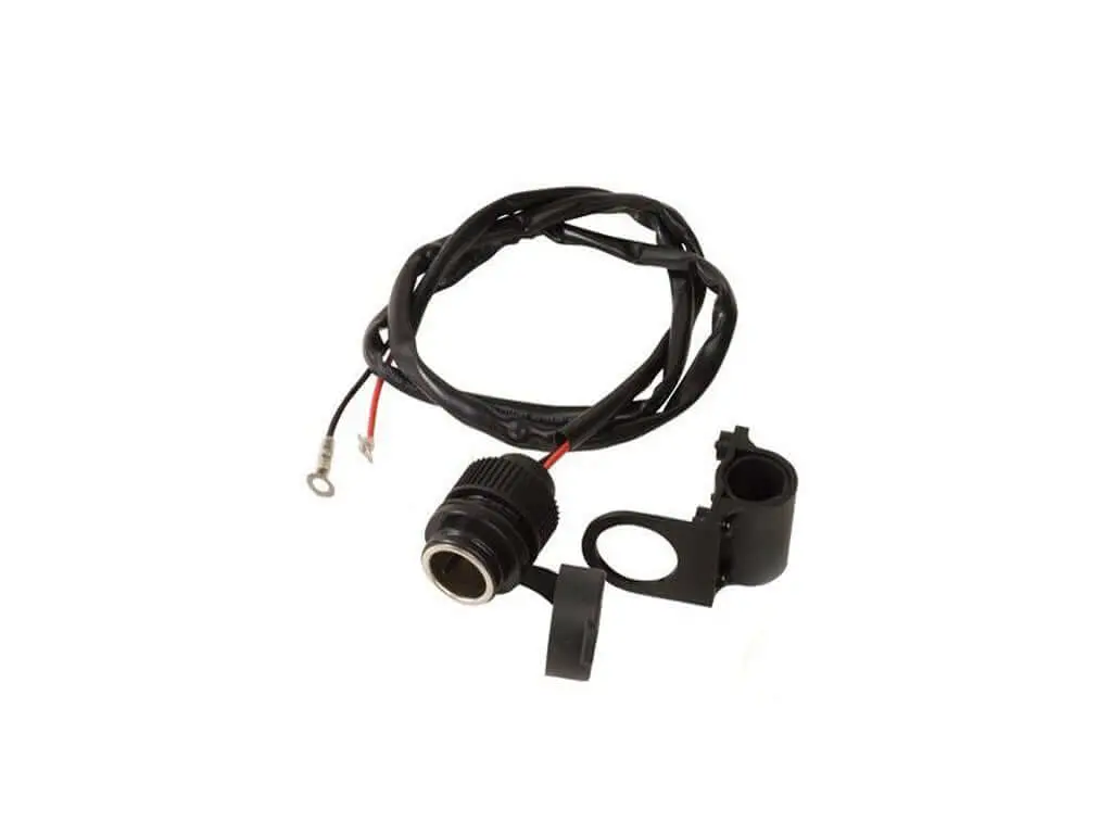 12V Cigarette Connector With Handlebar Bracket 1