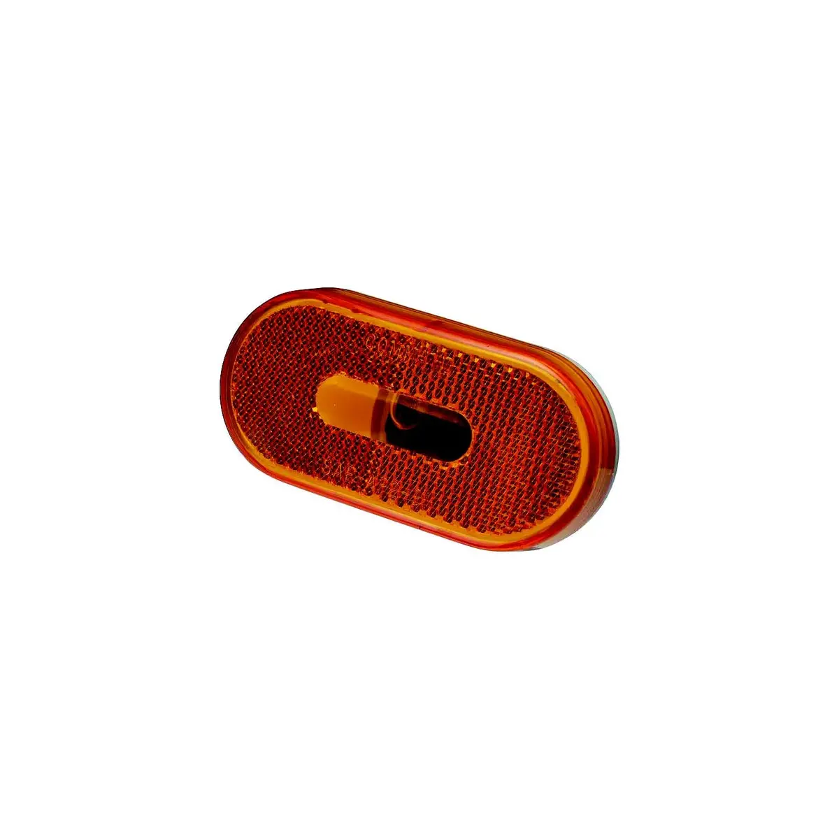 Fasteners Unlimited Cmd-003-53P Classic 12V Clearance Light, Light W/ Amber Lens, Size: 4" X 2" X 1-13/16" 1