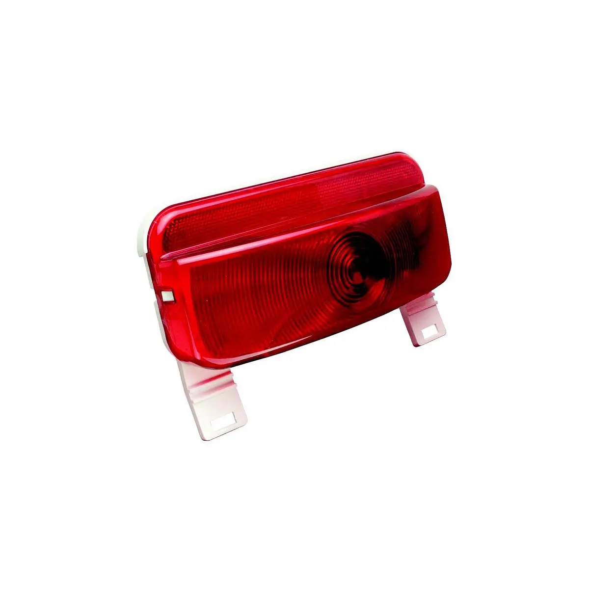 Fasteners Unltd Cmd-003-81L Compact Surface Mount Tail Light, Tail Light W/ License Plate Bracket, 8-5/8" X 5-5/8" X 2-1/8" 1
