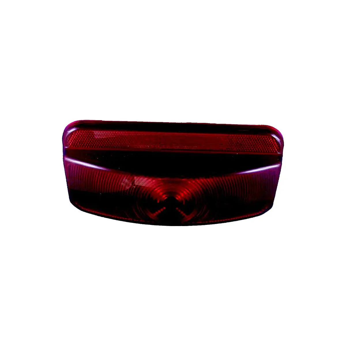 Fasteners Unlimited Cmd-89-187 Red Replacement Lens, Size: 8-5/8" X 3-3/4" X 1-3/4" 1