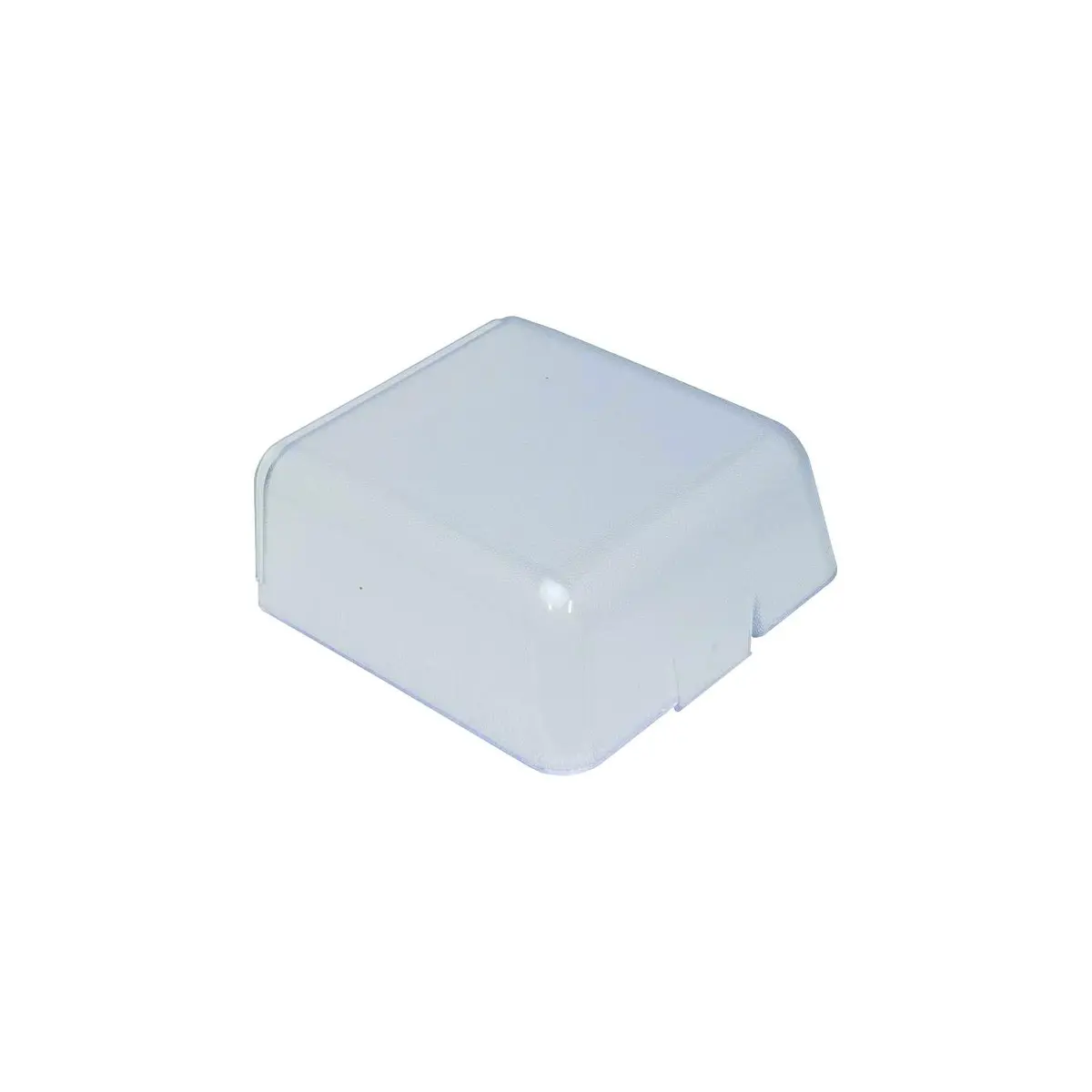 Fasteners Unltd Cmd-89-207C Porch Light Lens, Clear, 12V Star Replacement, Polycarbonate, 3.75" X 3.8" 1