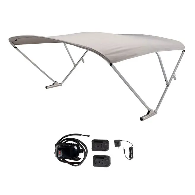 Sureshade 2021133092 Battery Powered Pontoon Bimini Tops 1