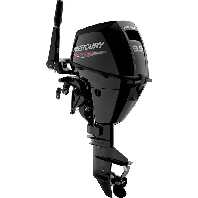 Mercury 9.9Hp Efi Tiller Fourstroke Outboard Motor - 15" Shaft, Manual Tilt/Trim, Manual Start 1