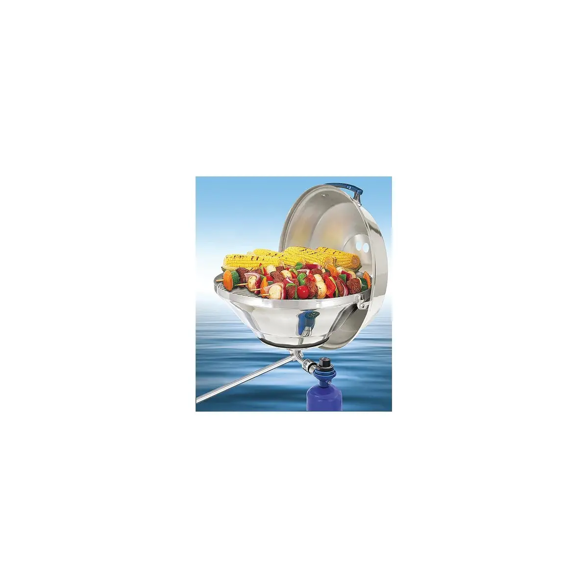 Magma A10-215 Marine Stainless Steel Kettle Gas Grill 1