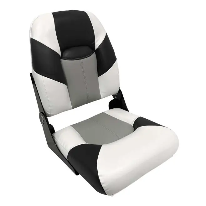 Wise Seats 1461-1782 Wise Baja Series High Back Seat, Brite White/Gray/Black 1