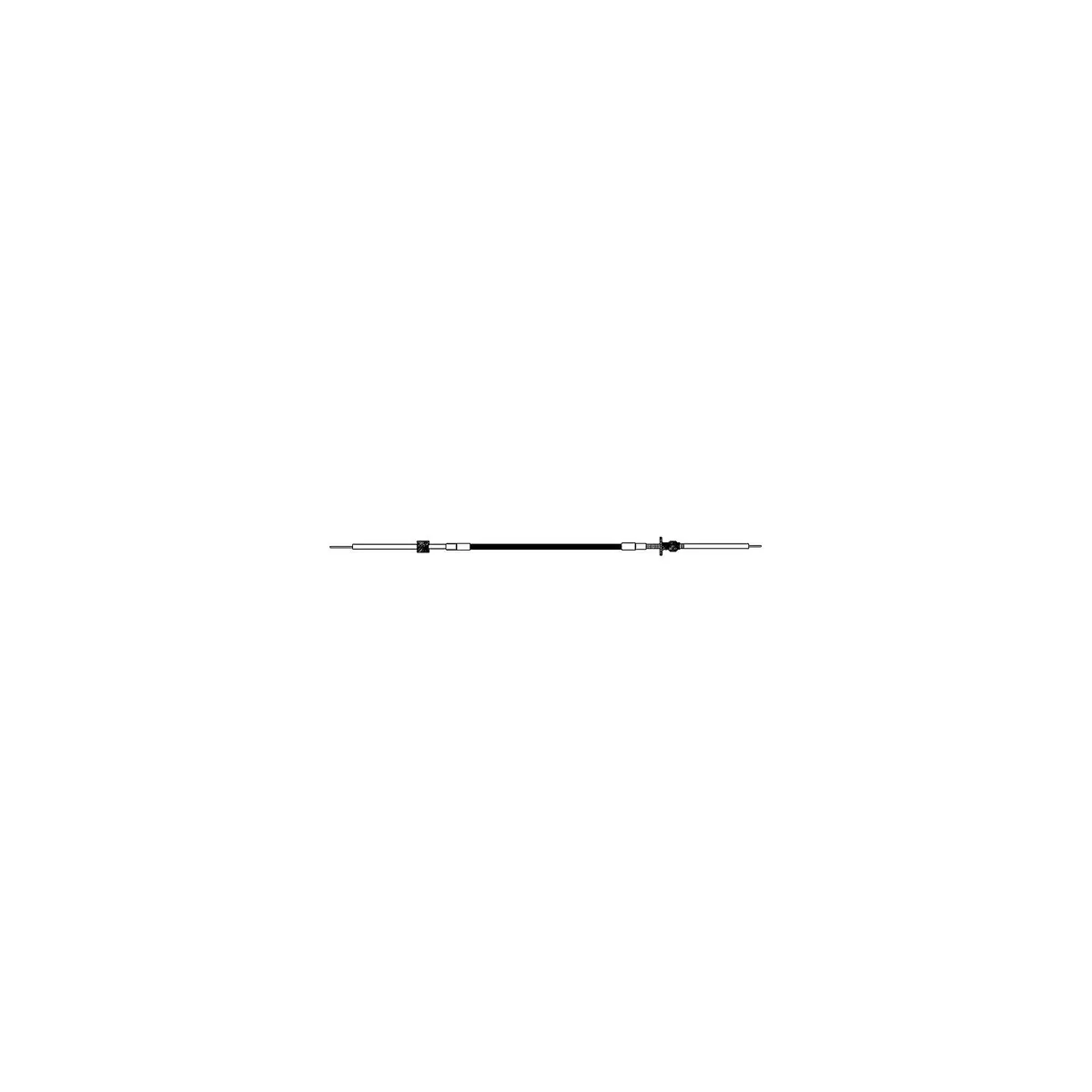 Uflex C4x09 Uflex Johnson/Evinrude (Omc) Pre 1979 Engine Control Cable, 9' 1