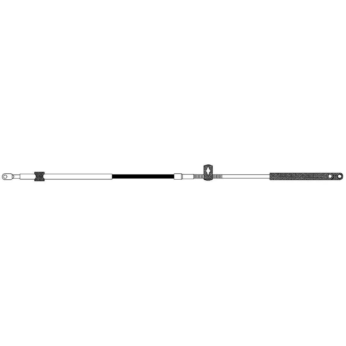 Uflex C5x08 Uflex C5 Mercury/Mercruiser Engine Control Cable 1