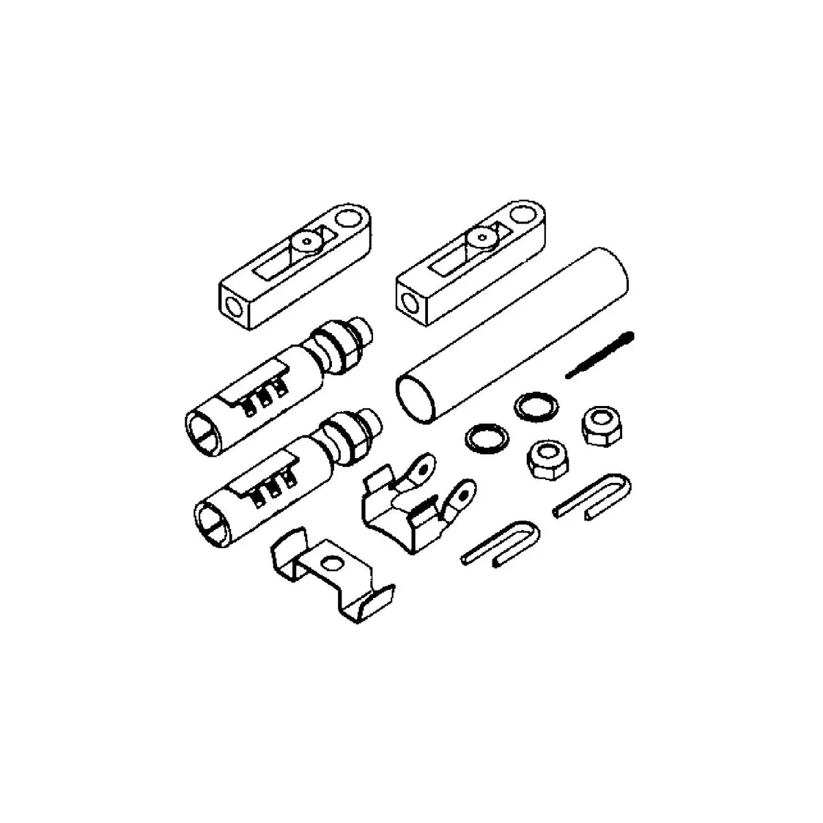 Uflex K57 Control Cable Connection Kit 1