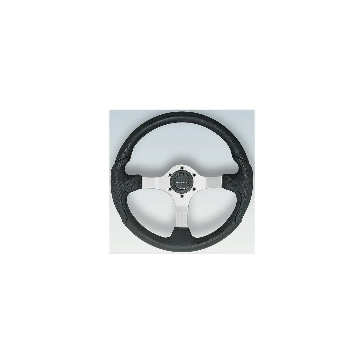 Uflex Nisidabs Steering Wheel, Satin Finish W/Black Grip 1