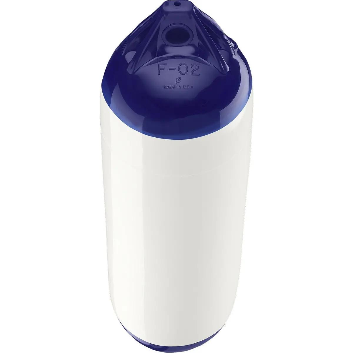 Polyform F-02 White 91-318-700 Twin Eye F Series Fender, 7.5" X 26" 2