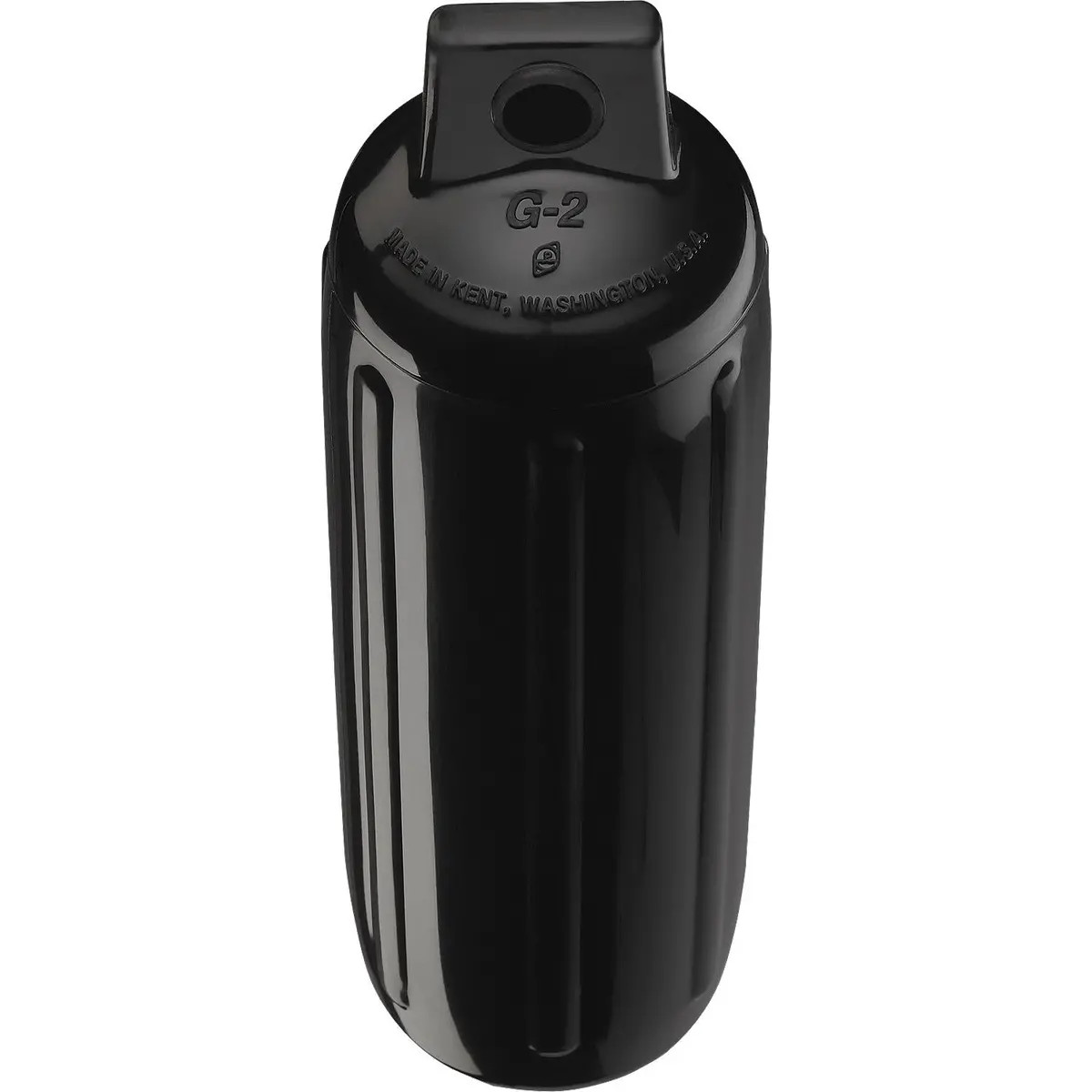 Polyform 06-198-906 Twin Eye G Series Fender, 4.5" X 15.5", Black 2