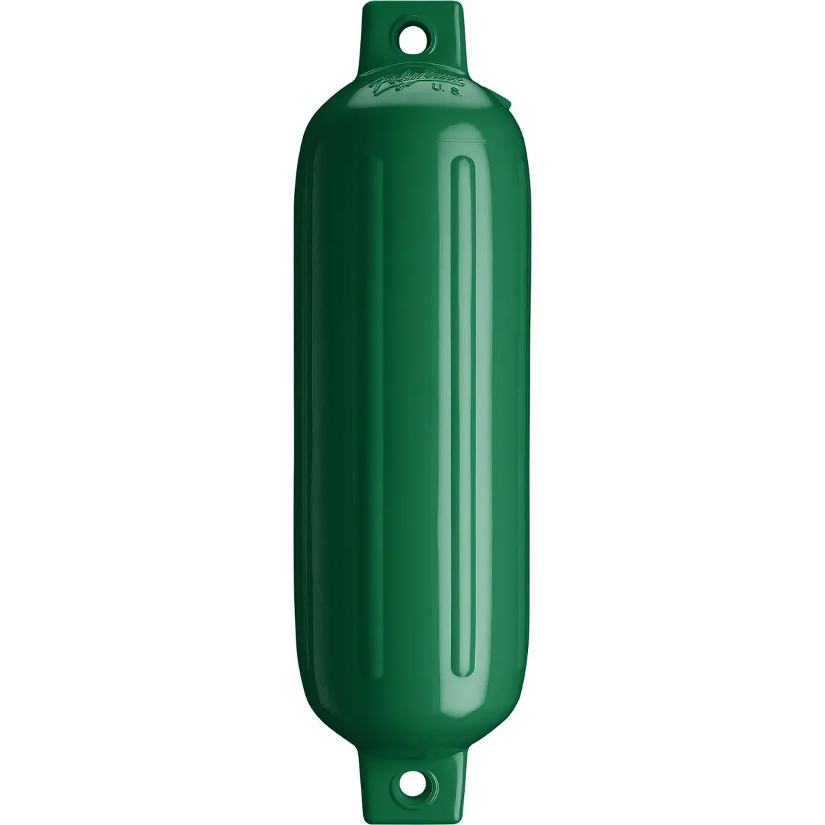 Polyform 73-030-171 Twin Eye G Series Fender, 5.5" X 19", Forest Green 2