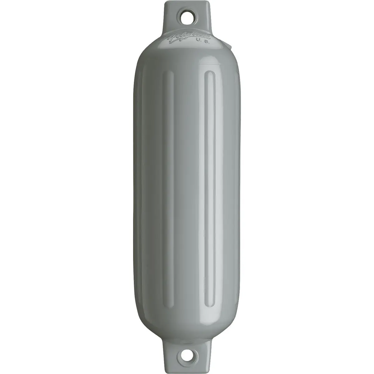 Polyform 33-939-351 Twin Eye G Series Fender, 5.5" X 19", Grey 2