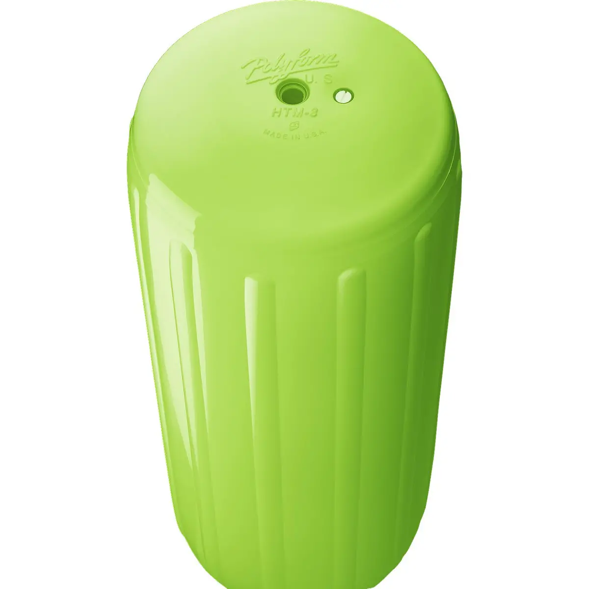 Polyform Htm-3 Lime 04-159-298 Center Tube Htm Series Fender, 10.5" X 27" 1