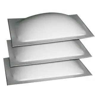 Specialty Recreation Sp1422w Skylight , 14" X 22", White, 3/Pk 1