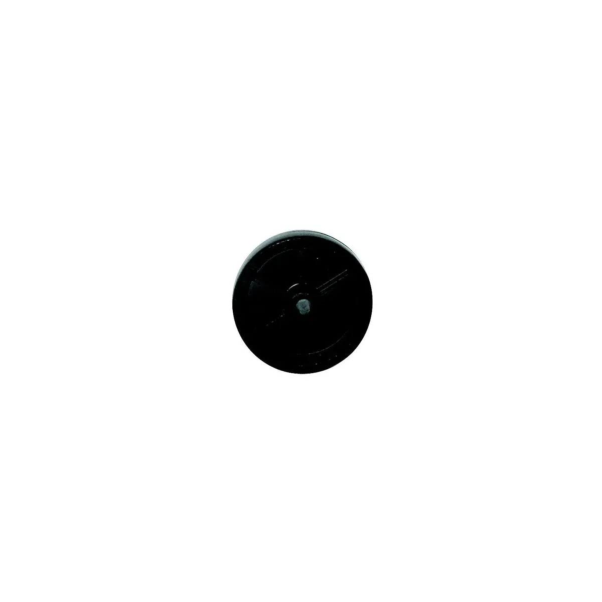 Fulton 0917501S00 Black Spare Poly 6" Jack Wheel Only (W/O Hardare) 1