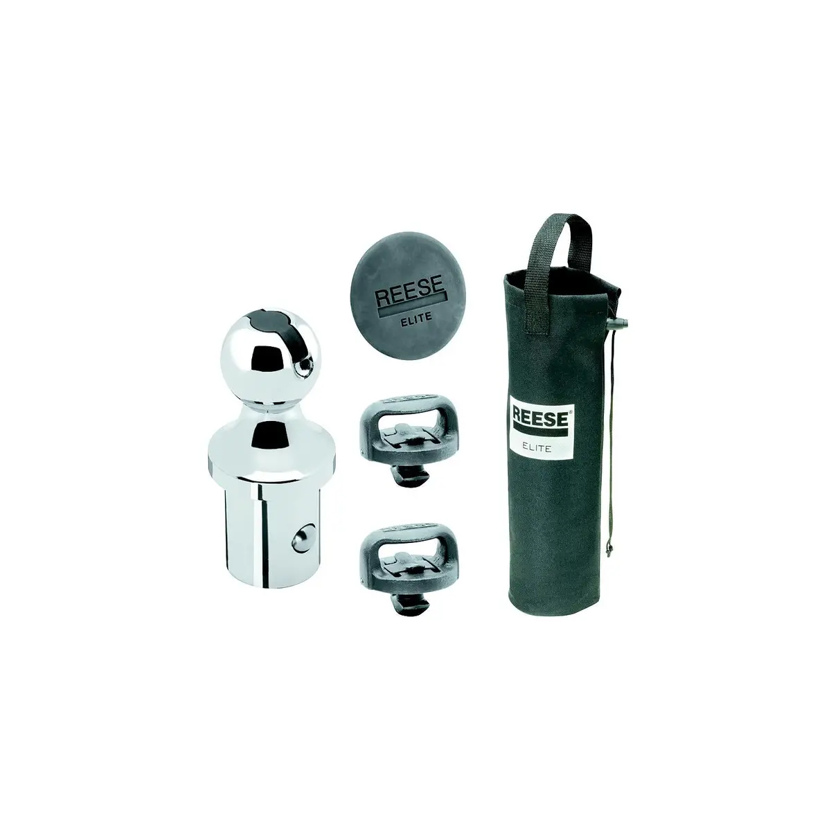 Fulton 30137 Elite™ Pop-In™ Ball Kit Accessories, Includes 2-5/16" Ball, Storage Bag, (2) Safety Chain Attachments, Cover 1